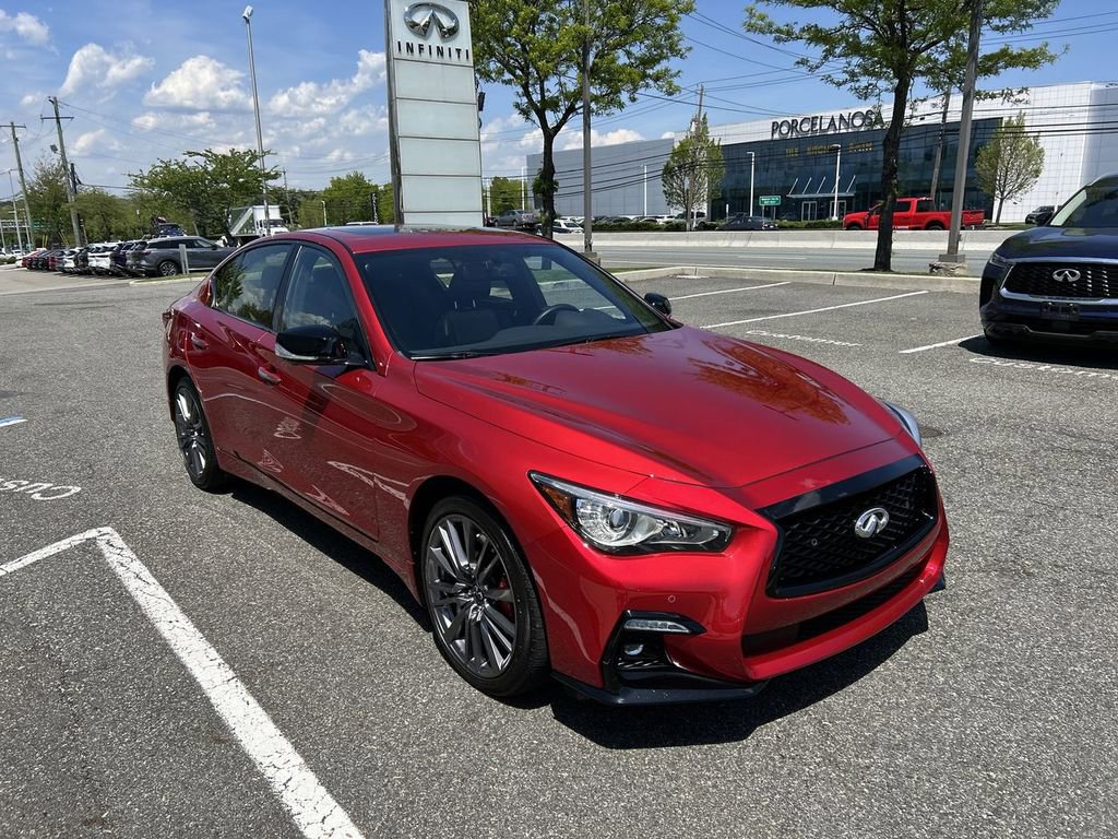 Certified 2024 INFINITI Q50 Red Sport 400 AWD/4WD image 2