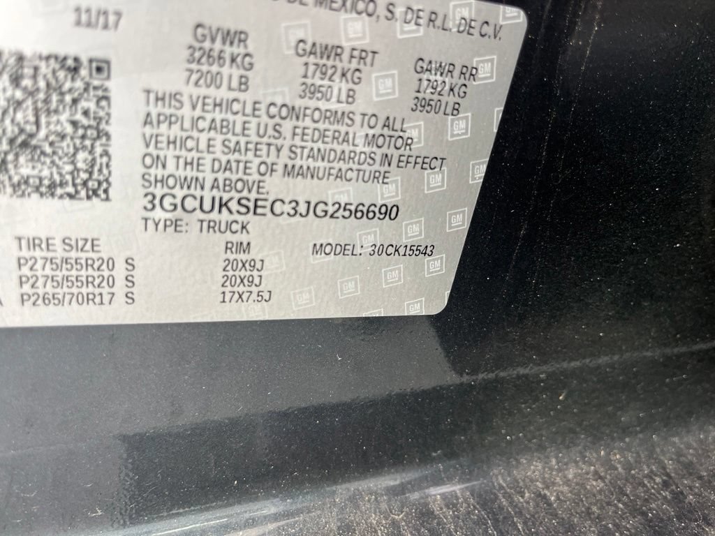 Used 2018 Chevrolet Silverado 1500 LTZ w/ Texas Edition AWD/4WD image 7
