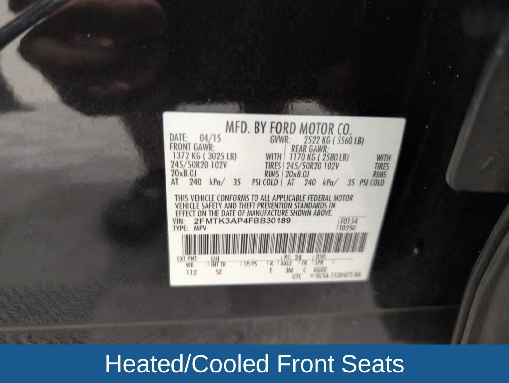 Used 2015 Ford Edge Sport w/ Equipment Group 401A FWD image 30