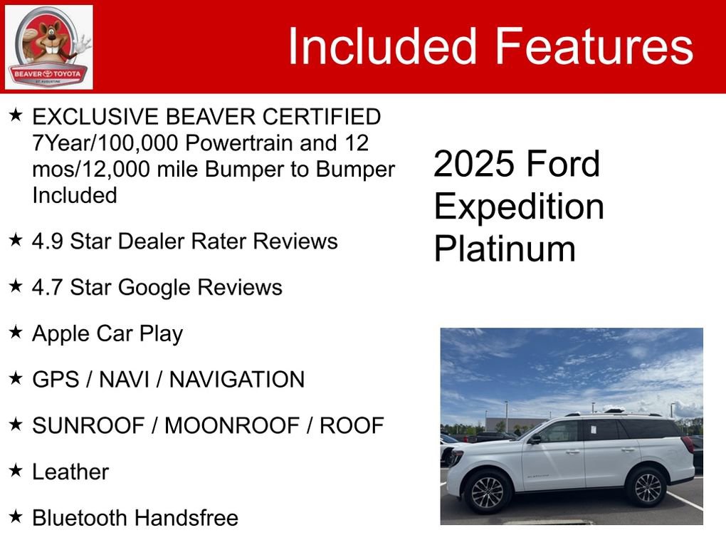 Used 2025 Ford Expedition Platinum AWD/4WD image 5