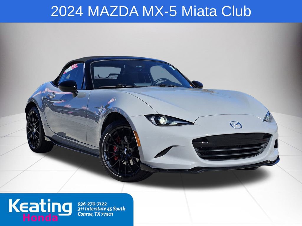 Used 2024 MAZDA MX-5 Miata Club w/ Brembo/BBS Recaro Package