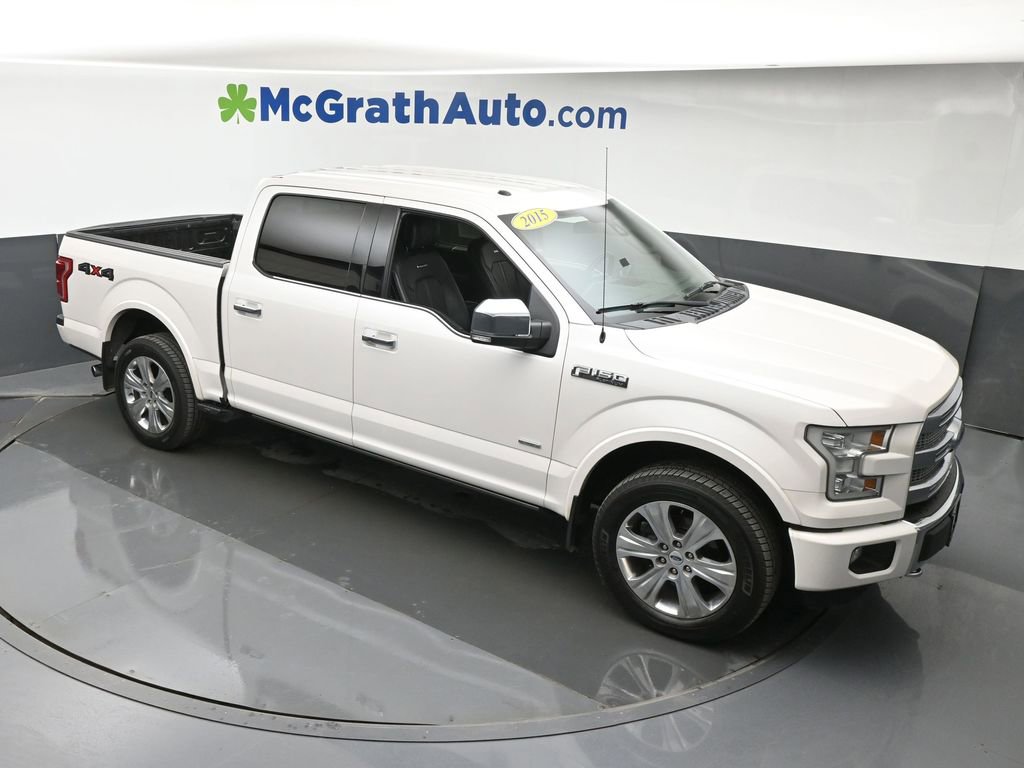 Used 2015 Ford F150 Platinum w/ Equipment Group 701A Luxury image 3