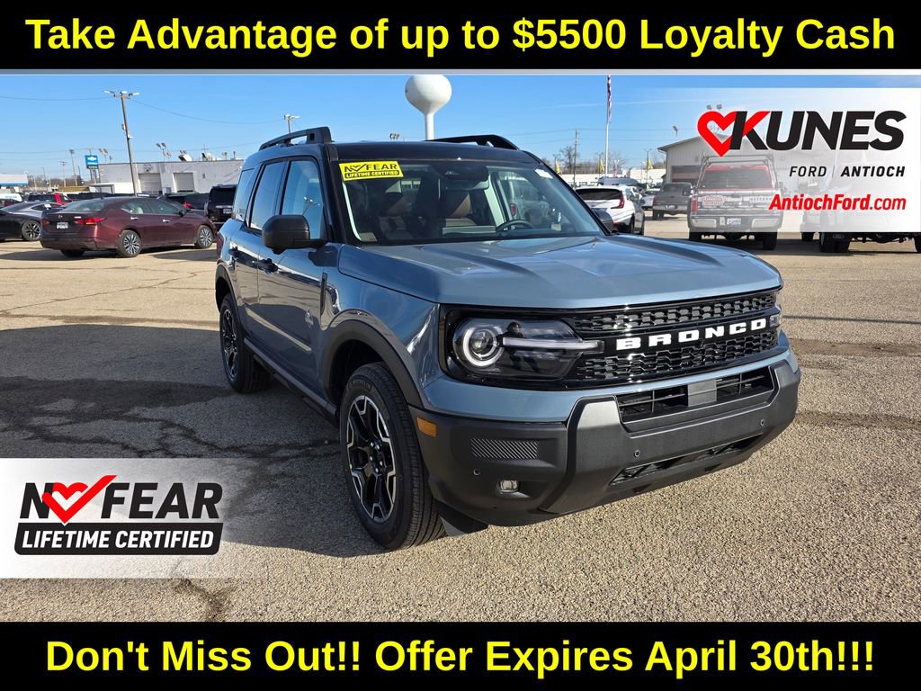 New 2026 Ford Bronco Sport Outer Banks w/ Outer Banks Tech Package+