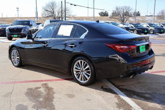 Used 2023 INFINITI Q50 Luxe w/ Cargo Package image 8