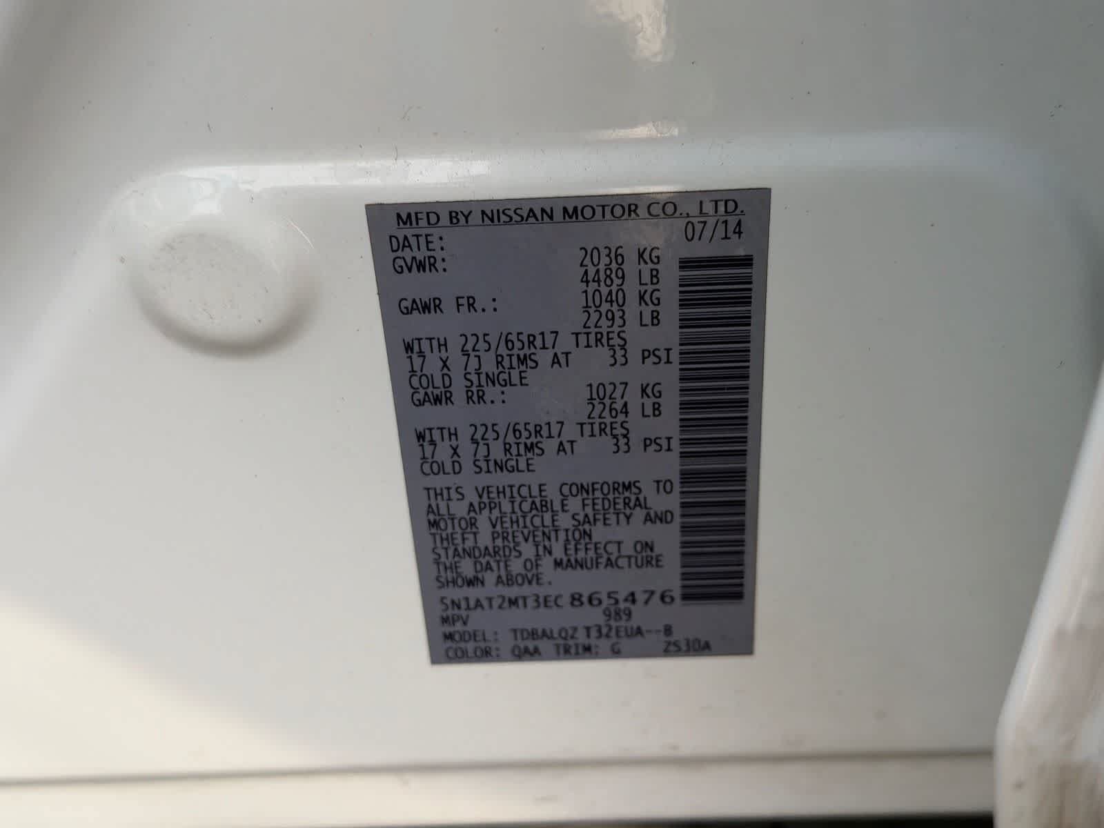 Used 2014 Nissan Rogue SV FWD image 33