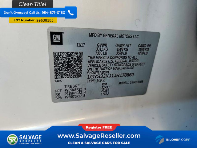 Used 2018 Cadillac Escalade ESV Premium Luxury image 13