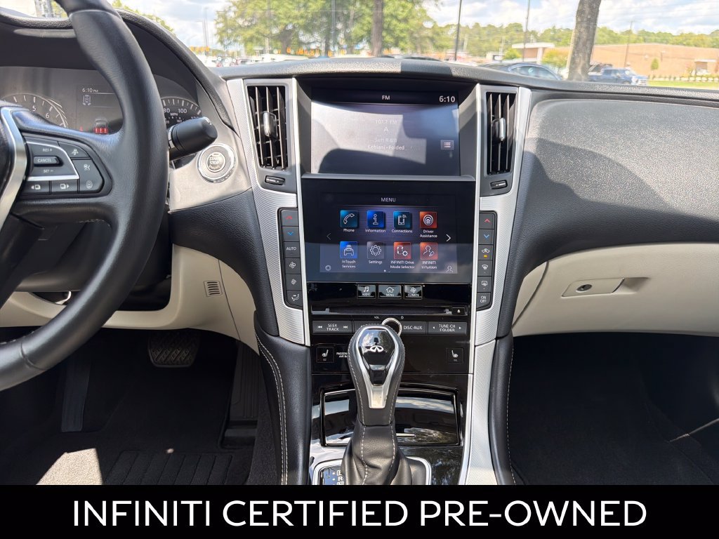 Certified 2023 INFINITI Q50 Luxe w/ Cargo Package RWD image 6