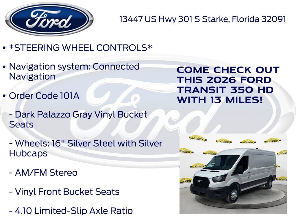 New 2026 Ford Transit 350 148 Medium Roof RWD image 10