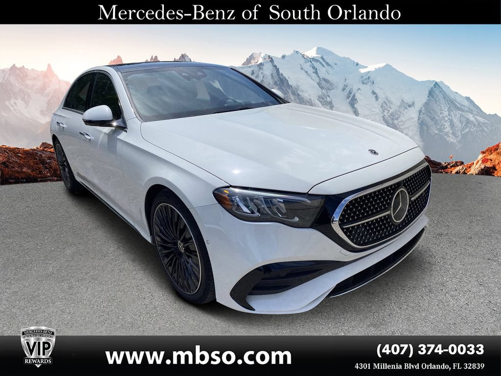 Certified 2026 Mercedes-Benz E 350 4MATIC Sedan image 1