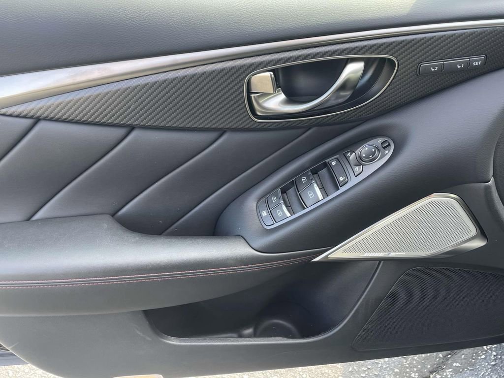 Used 2024 INFINITI Q50 Red Sport 400 w/ Black Opal Edition image 16