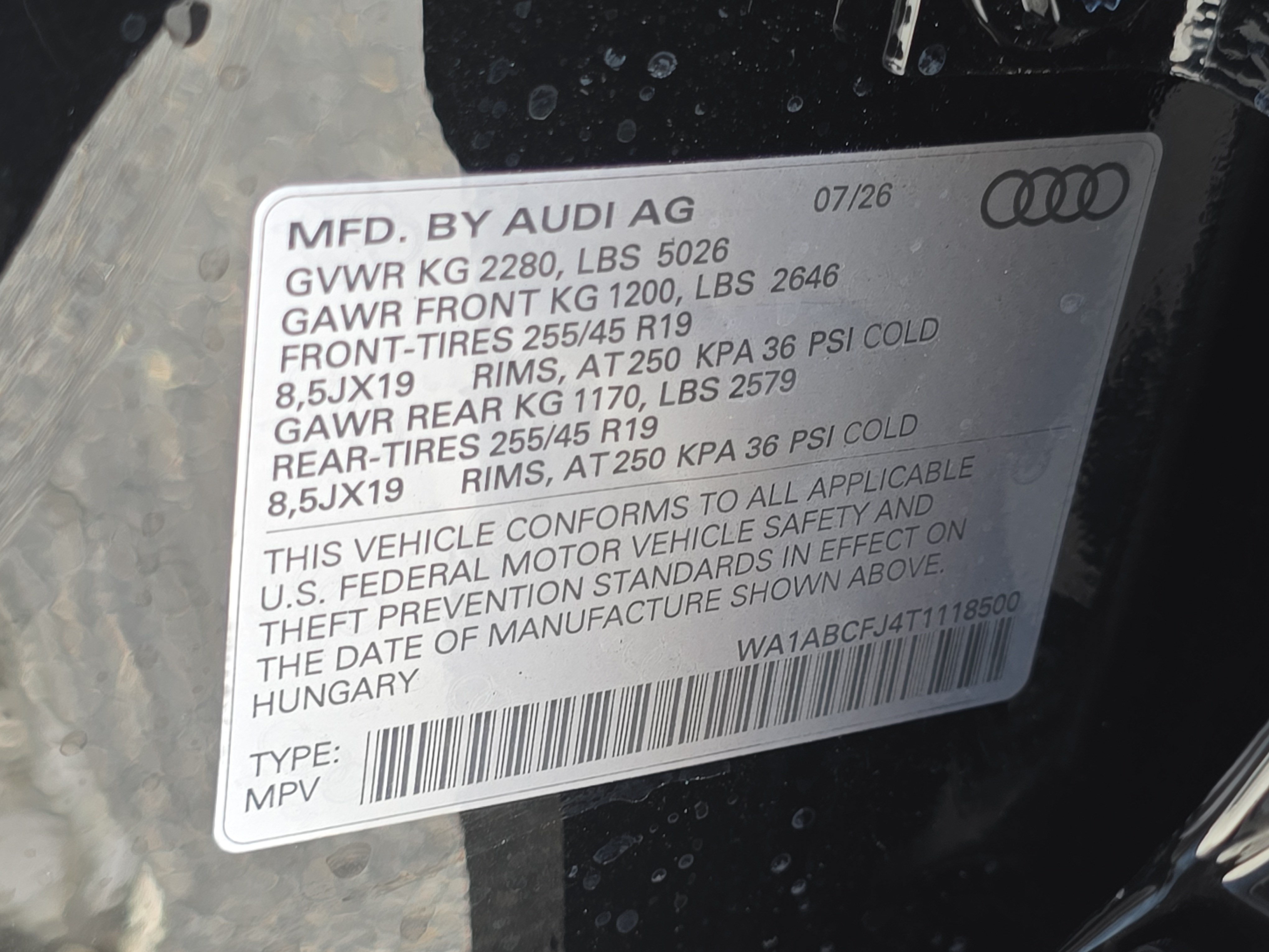New 2026 Audi Q3 quattro 2.0T AWD/4WD image 36