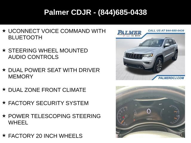 Used 2016 Jeep Grand Cherokee Limited 75th Anniversary image 18