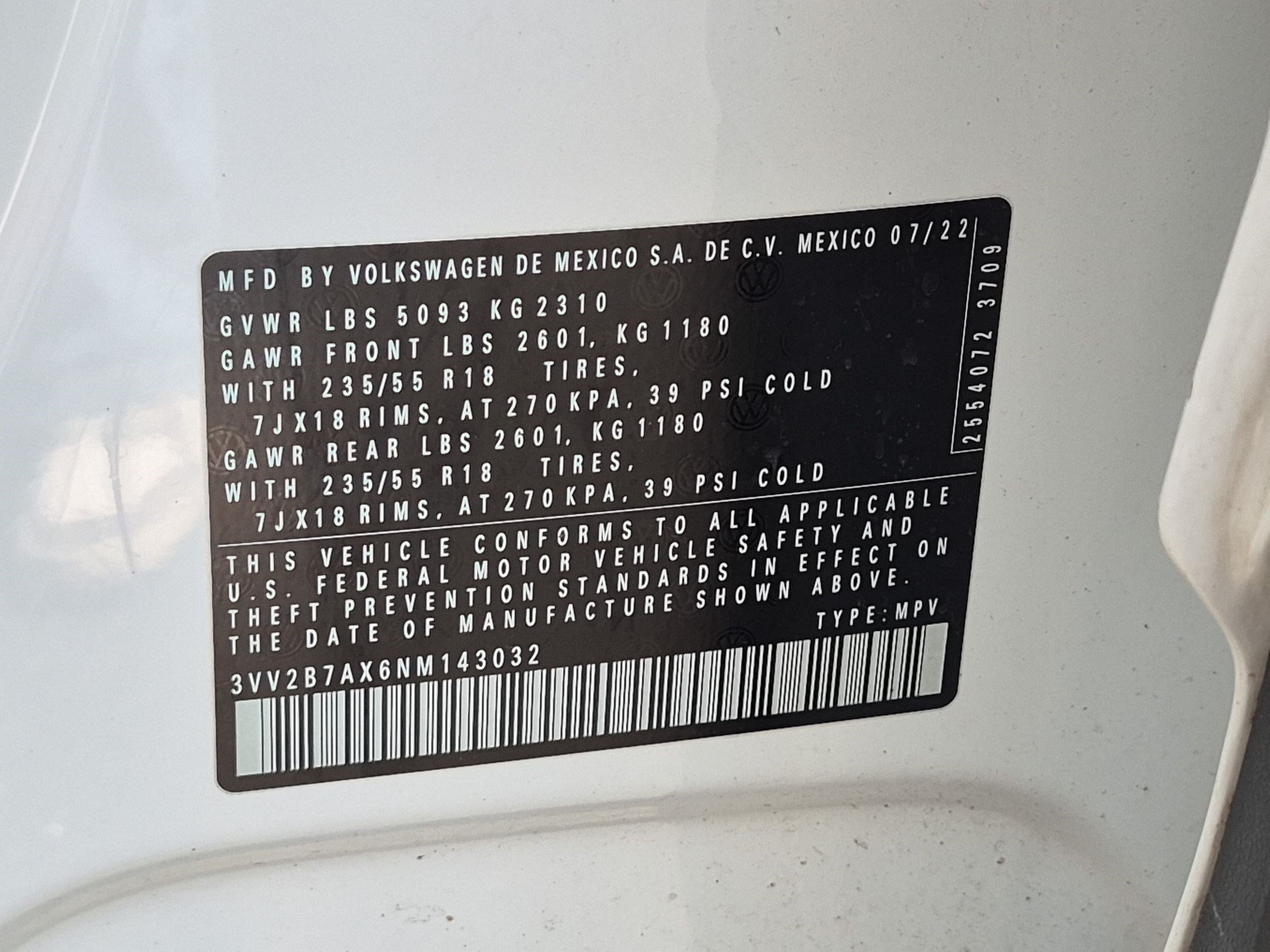 Used 2022 Volkswagen Tiguan SE AWD/4WD image 33