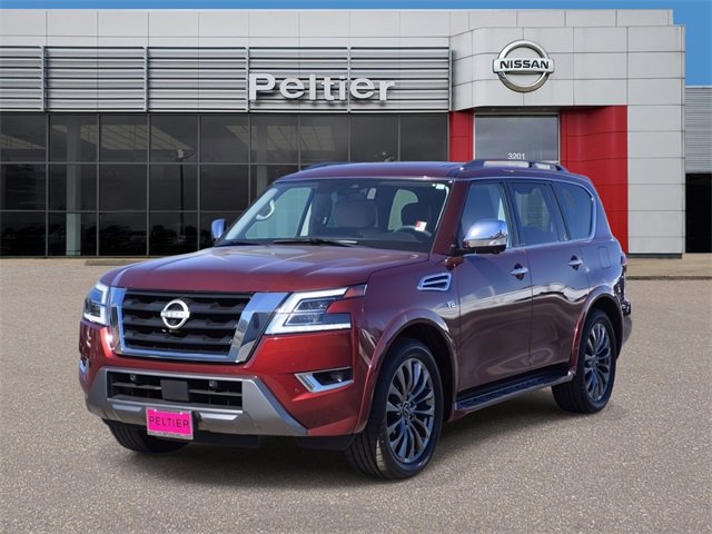 Used 2021 Nissan Armada Platinum w/ Captain's Chairs Package image 3