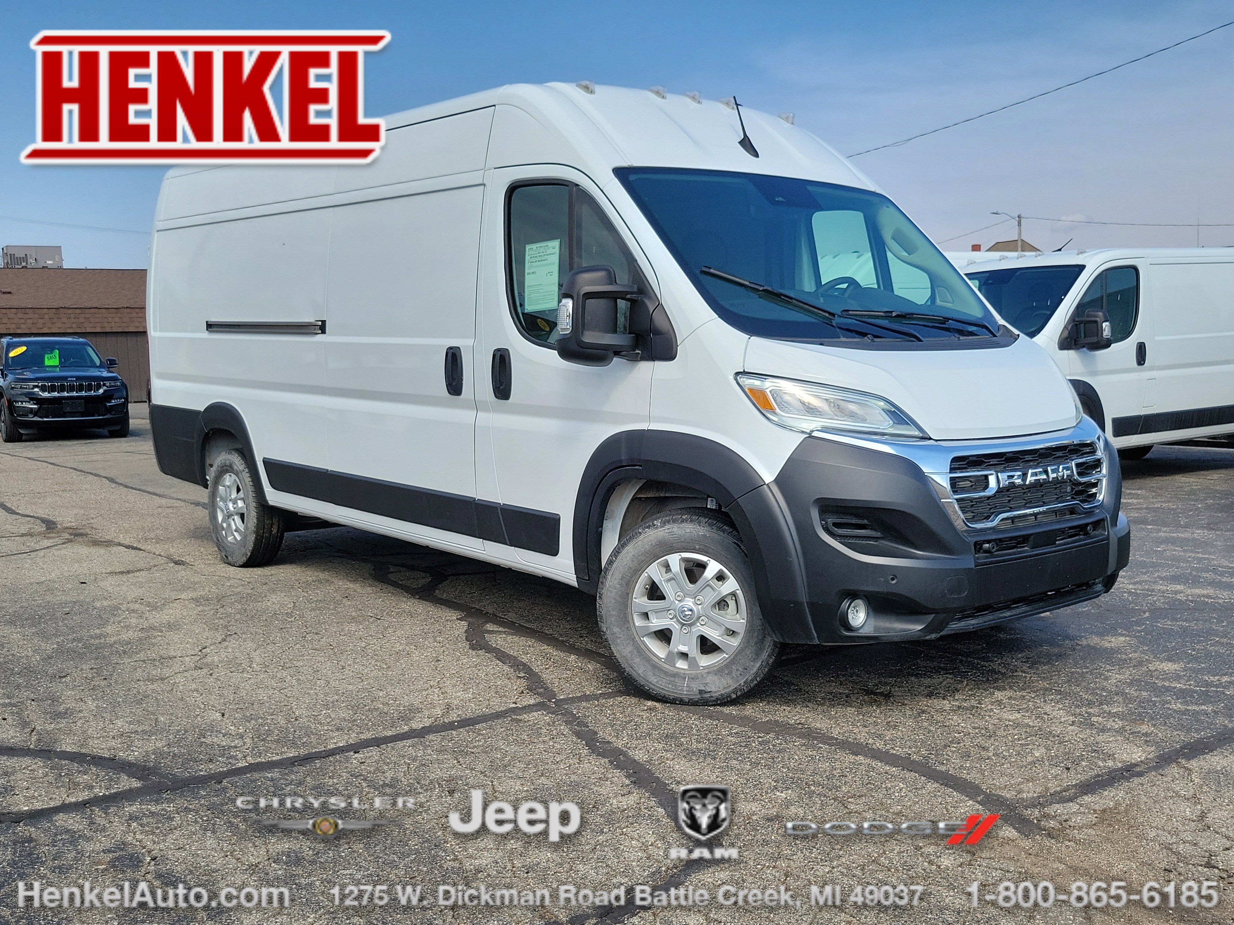 Used 2025 RAM ProMaster 3500 w/ Quick Order Package 22G SLT