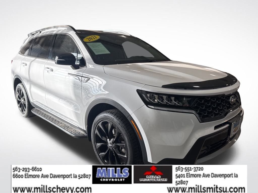 Used 2021 Kia Sorento EX w/ EX AWD X-Line Package image 3