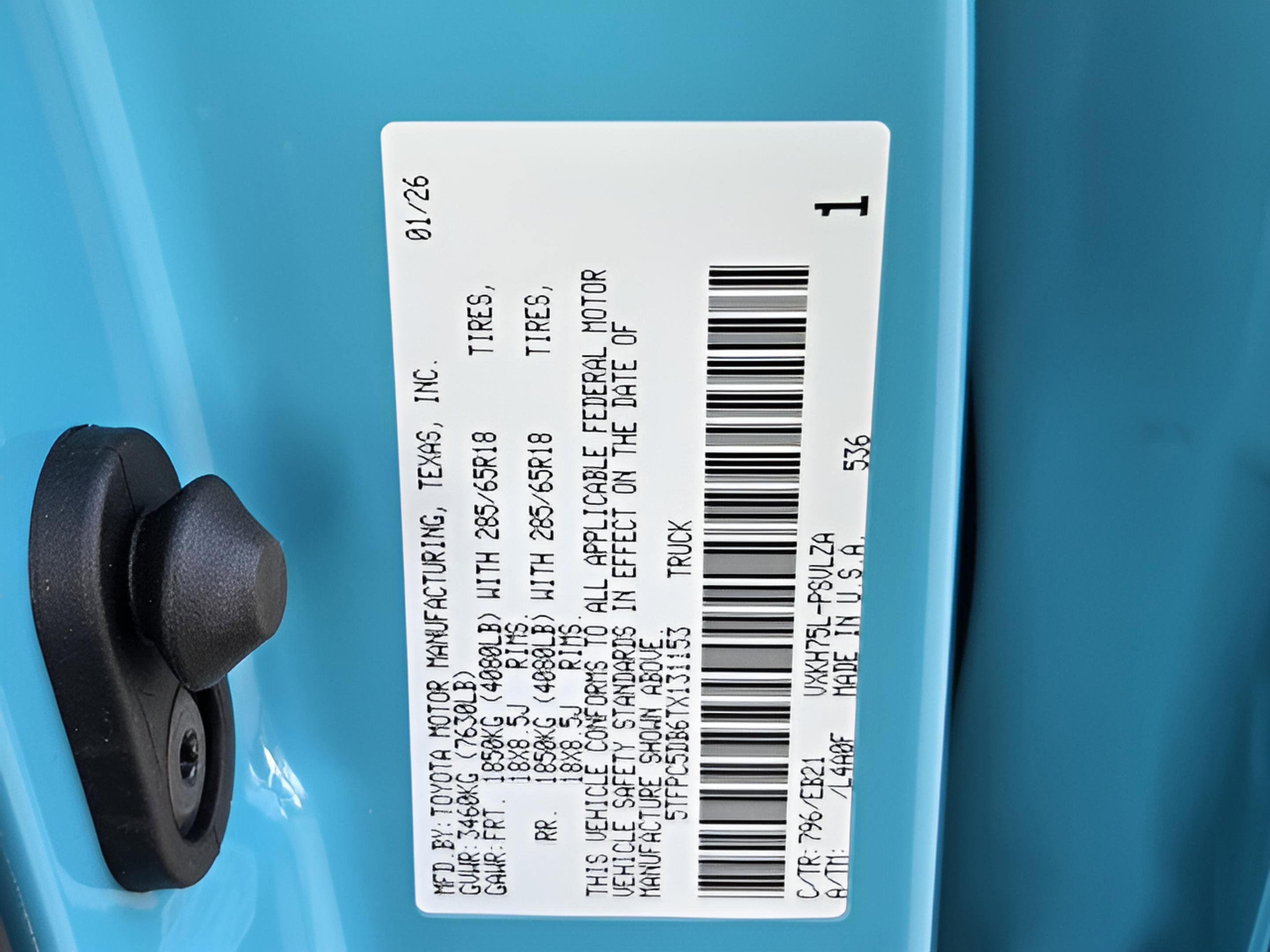 New 2026 Toyota Tundra TRD Pro image 29