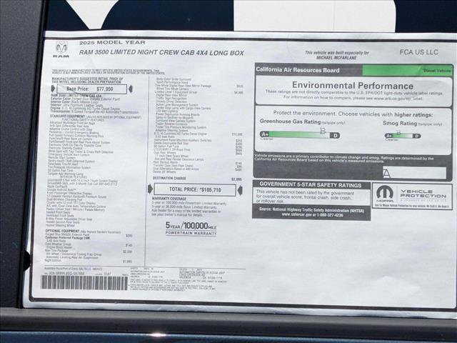 New 2025 RAM 3500 Limited image 18