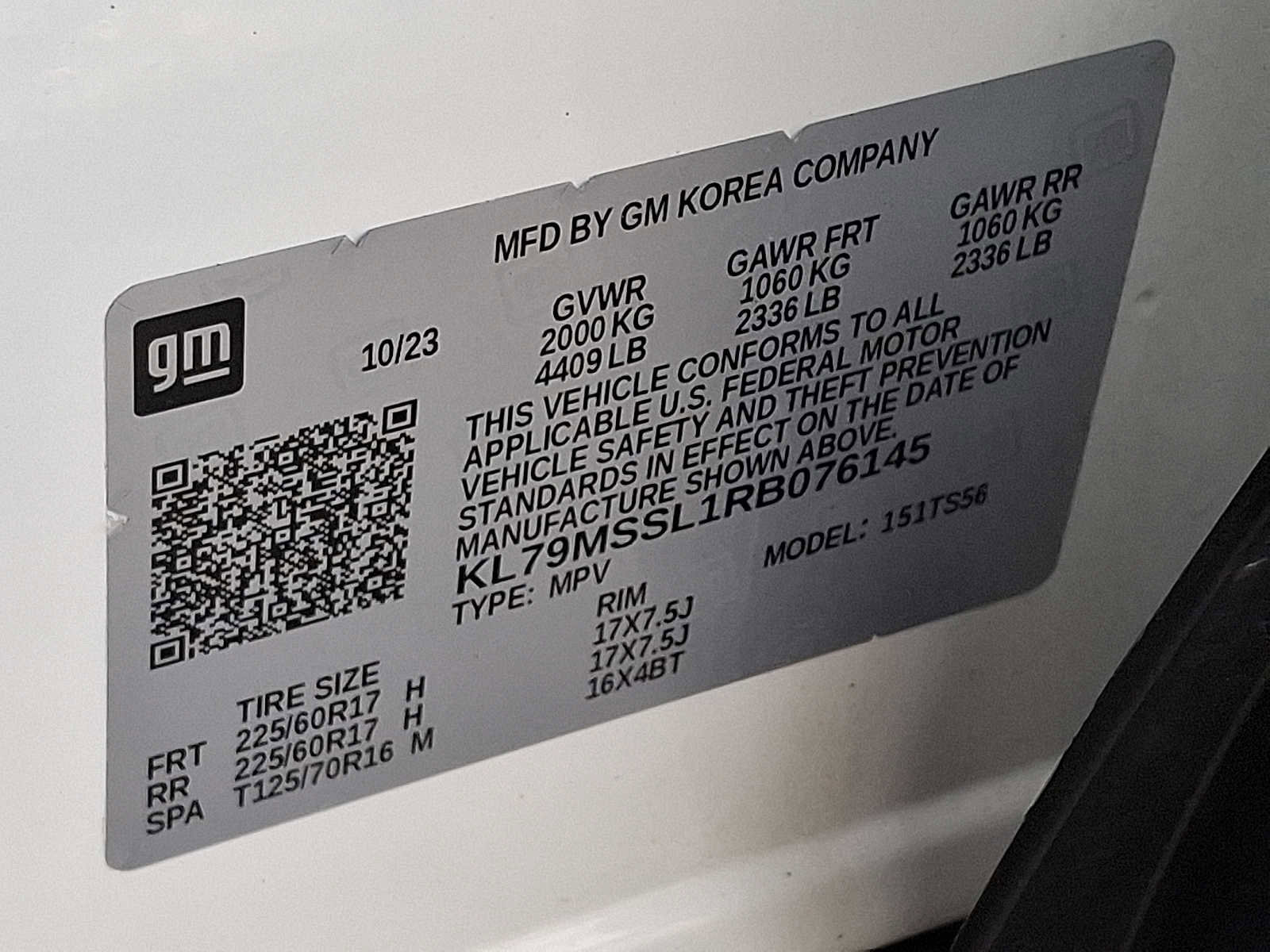 Certified 2024 Chevrolet TrailBlazer ACTIV w/ Convenience Package image 26