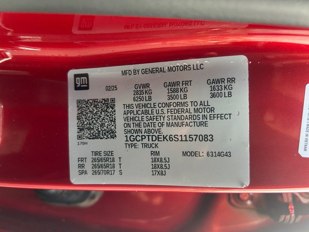 Used 2025 Chevrolet Colorado Z71 w/ Technology Package image 34