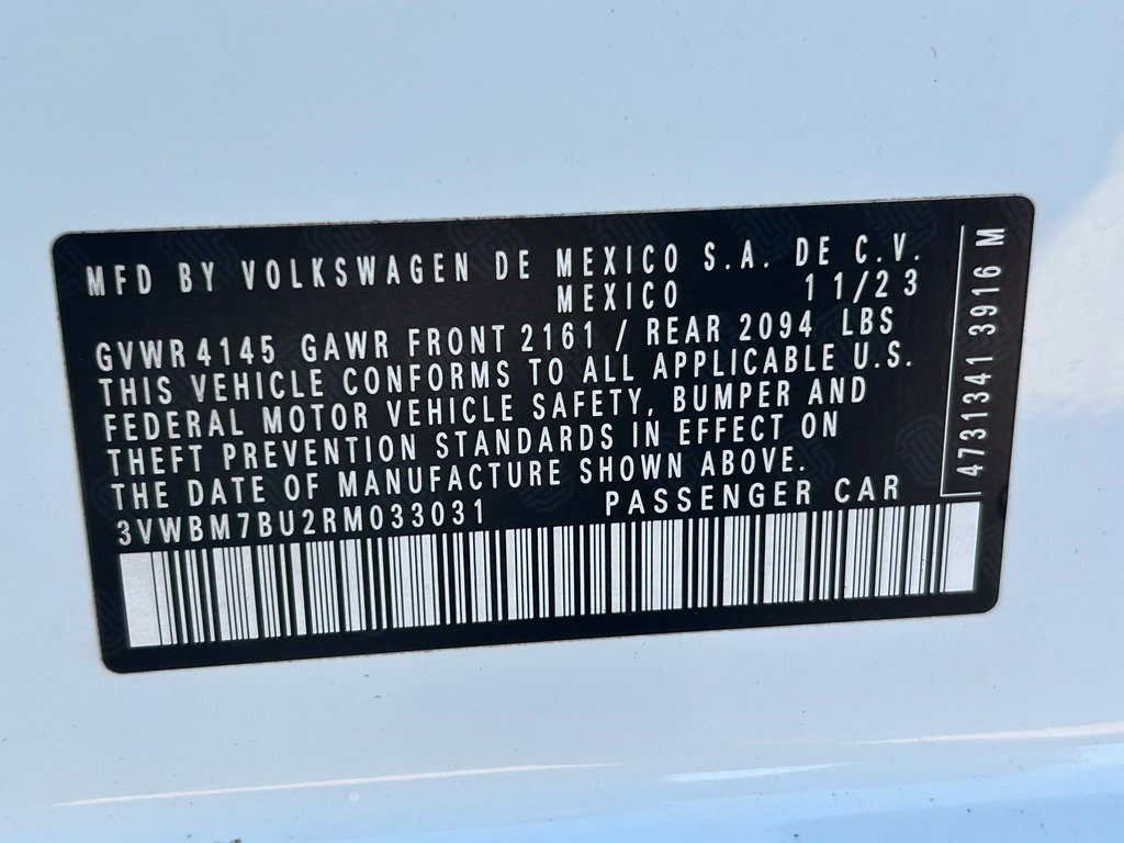 Certified 2024 Volkswagen Jetta Sport FWD image 48