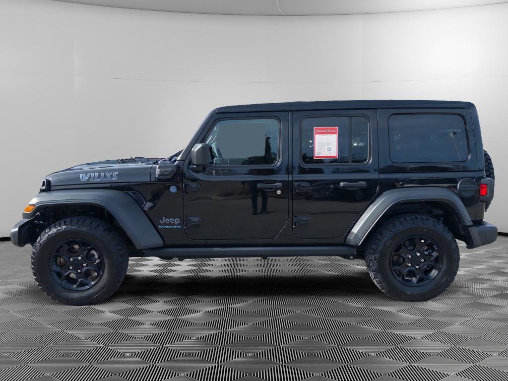 Used 2023 Jeep Wrangler Willys 4xe w/ Sun & Screen Package image 3