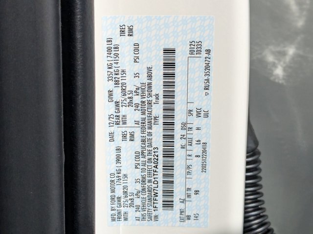 New 2026 Ford F150 Platinum w/ Equipment Group 702A High AWD/4WD image 17