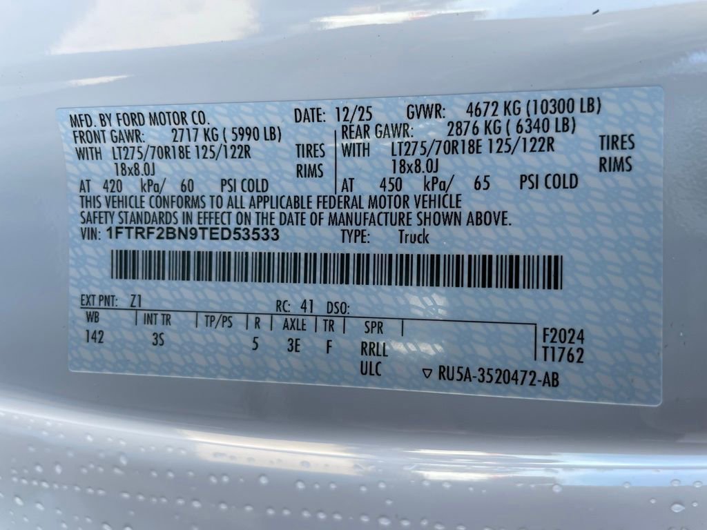 New 2026 Ford F250 XLT w/ 360-Degree Camera Package image 43