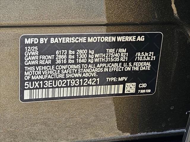 Used 2026 BMW X5 sDrive40i w/ Climate Comfort Package RWD image 17