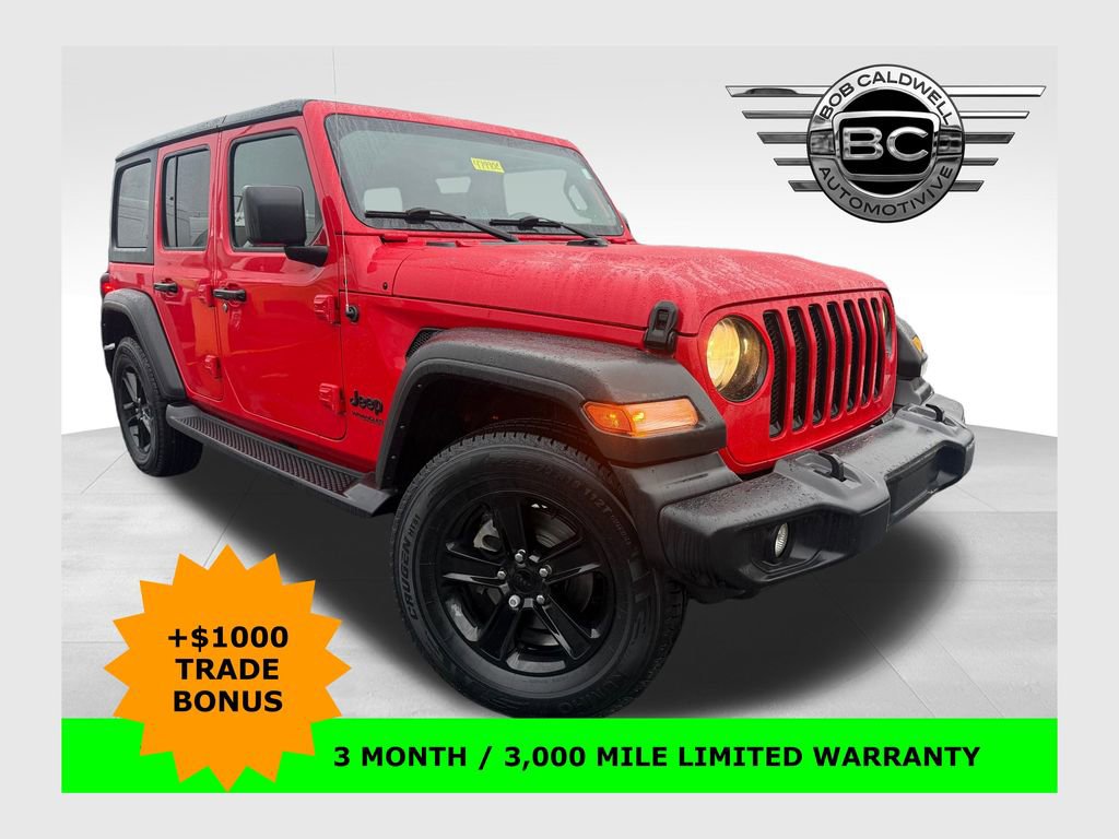 Used 2022 Jeep Wrangler Unlimited Sport image 1