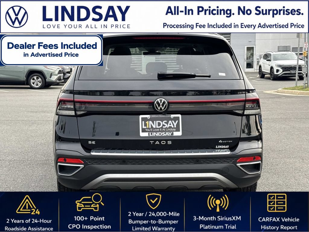 Certified 2025 Volkswagen Taos SE w/ Panoramic Sunroof Package AWD/4WD image 4