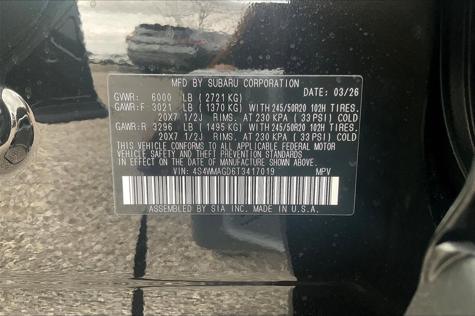 New 2026 Subaru Ascent Limited image 12