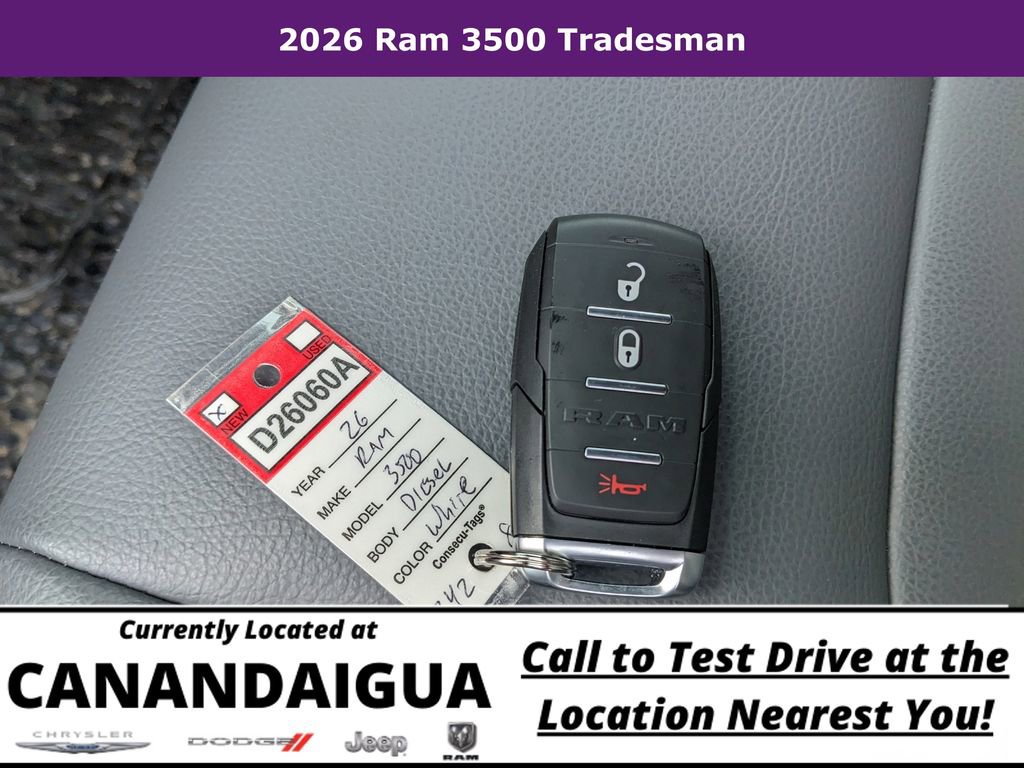 New 2026 RAM 3500 Tradesman w/ Bed Convenience Group AWD/4WD image 33