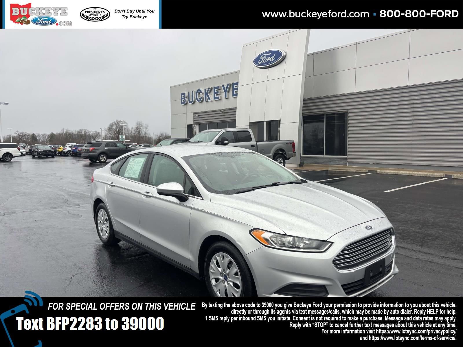 Used 2014 Ford Fusion S