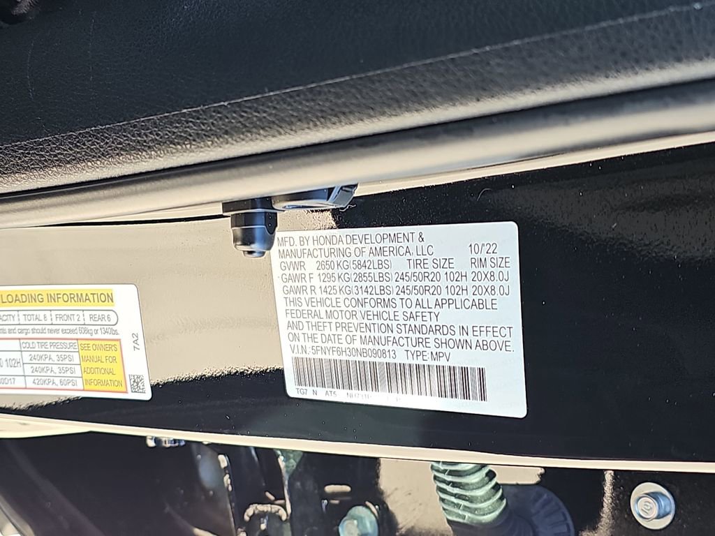 Used 2022 Honda Pilot Sport image 38