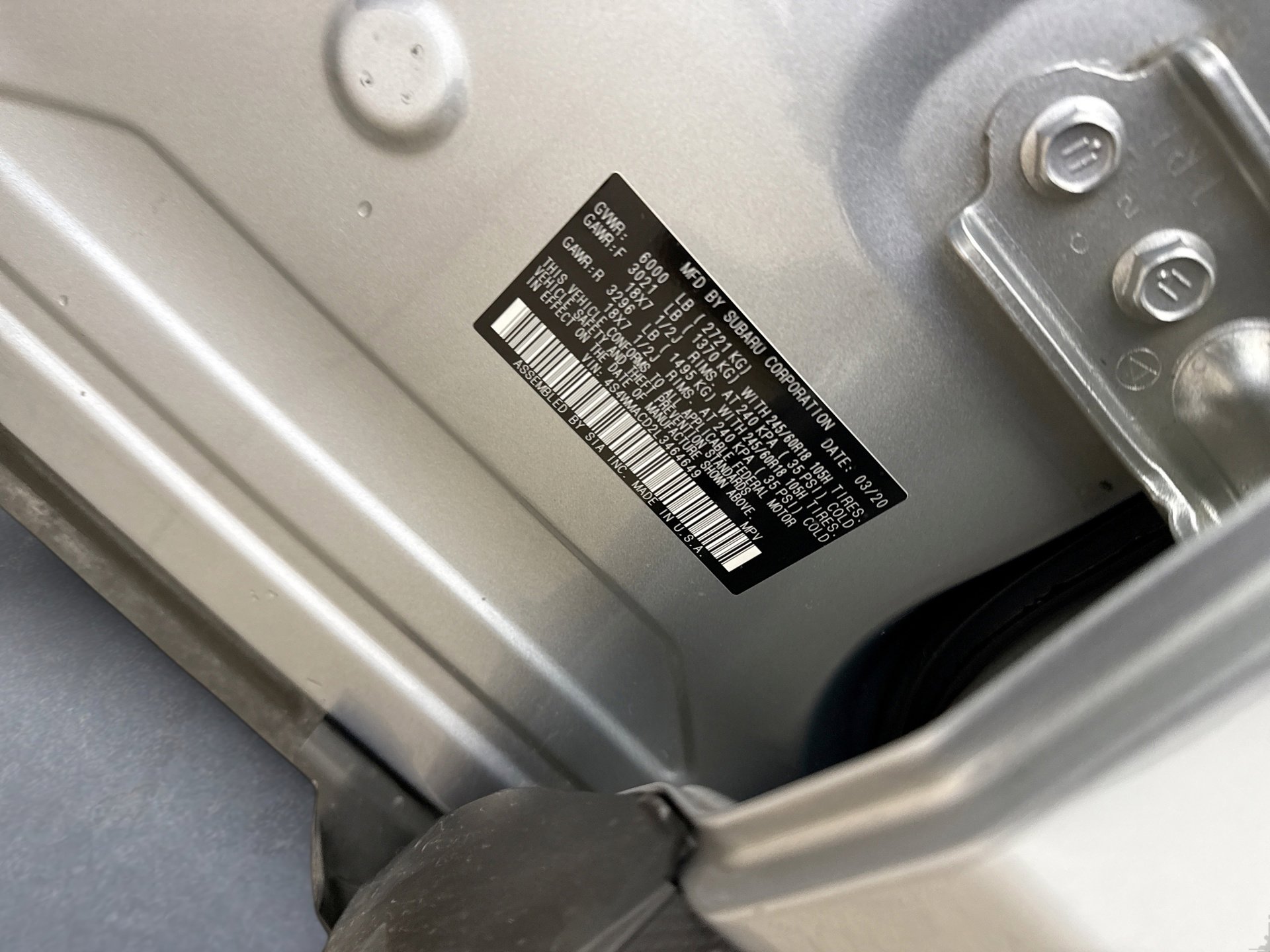 Used 2020 Subaru Ascent Premium w/ Convenience Package image 21