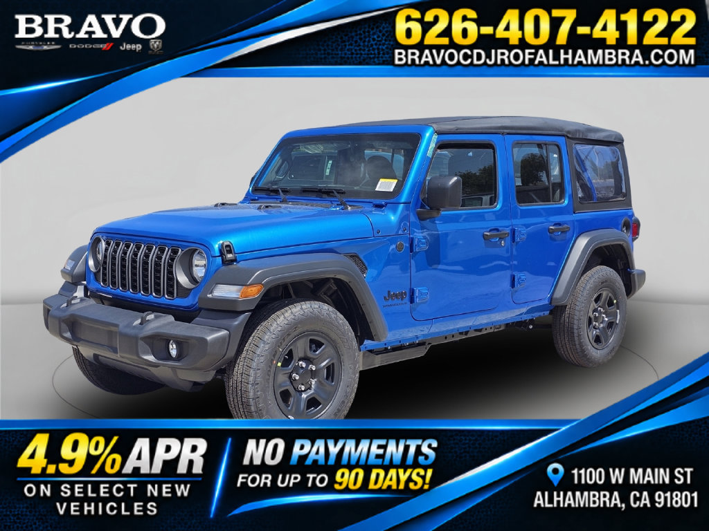 New 2026 Jeep Wrangler Unlimited Sport