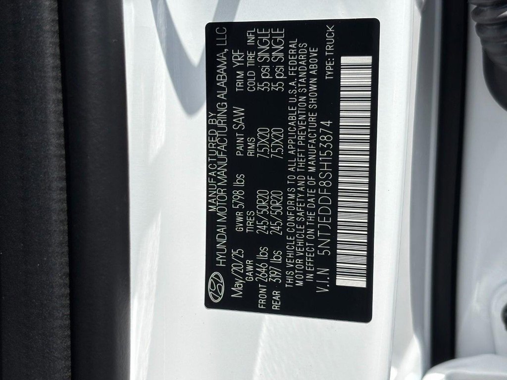 New 2025 Hyundai Santa Cruz Limited image 22