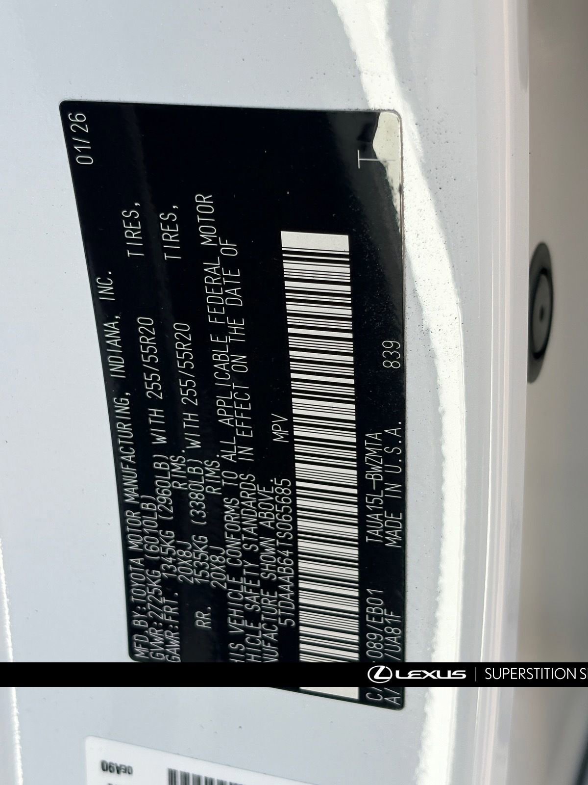 New 2026 Lexus TX 350 AWD image 33