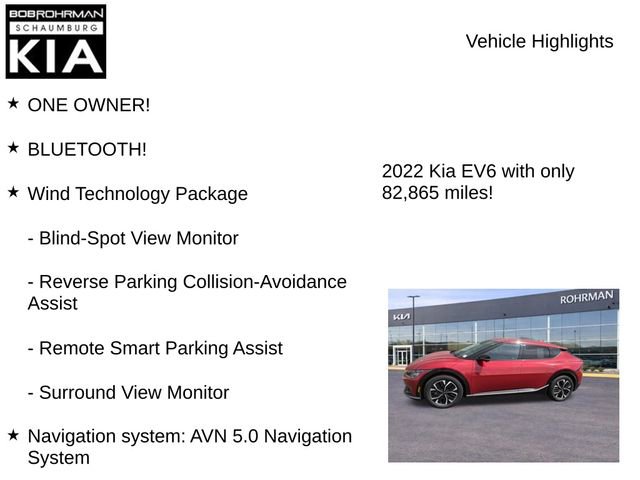 Used 2022 Kia EV6 Wind w/ Wind Technology Package AWD/4WD image 7