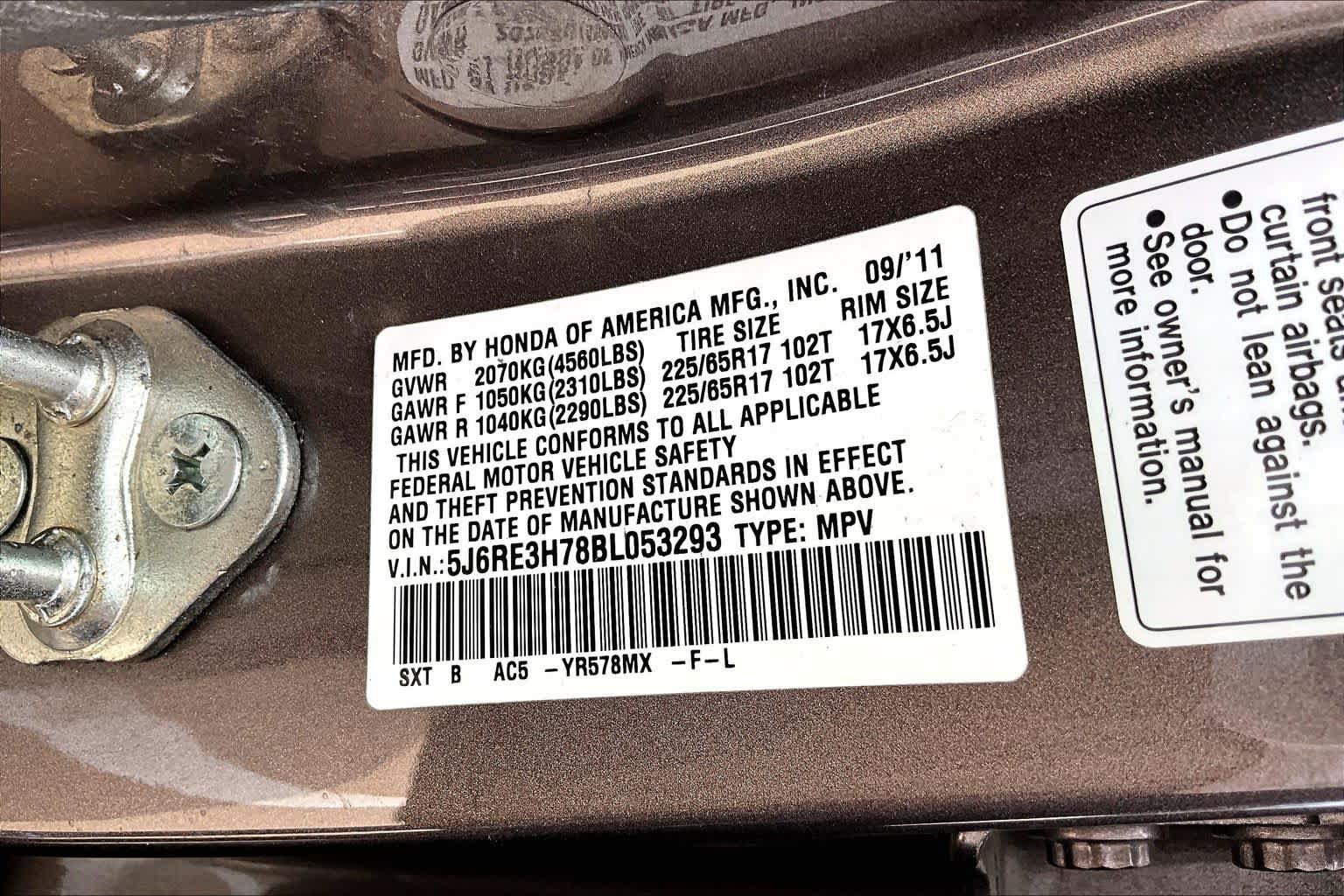 Used 2011 Honda CR-V EX-L image 35