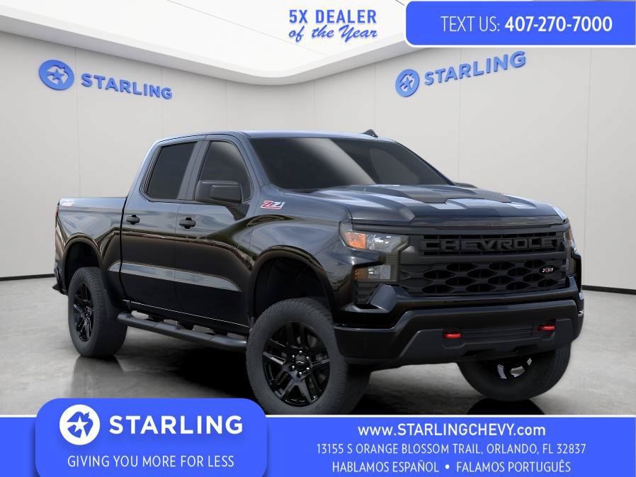 Certified 2025 Chevrolet Silverado 1500 Custom Trail Boss