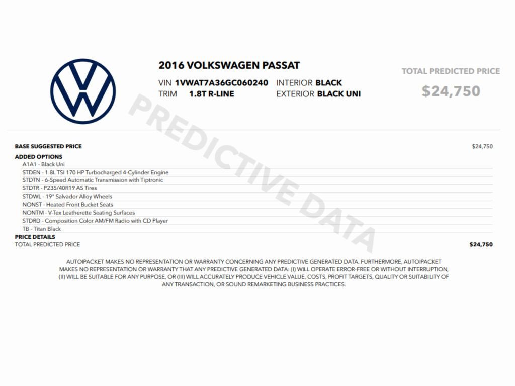Used 2016 Volkswagen Passat 1.8T R-Line image 2