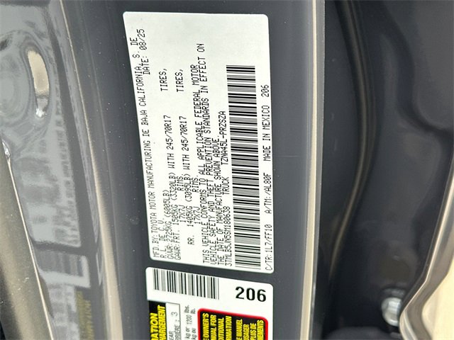 New 2025 Toyota Tacoma SR5 image 24