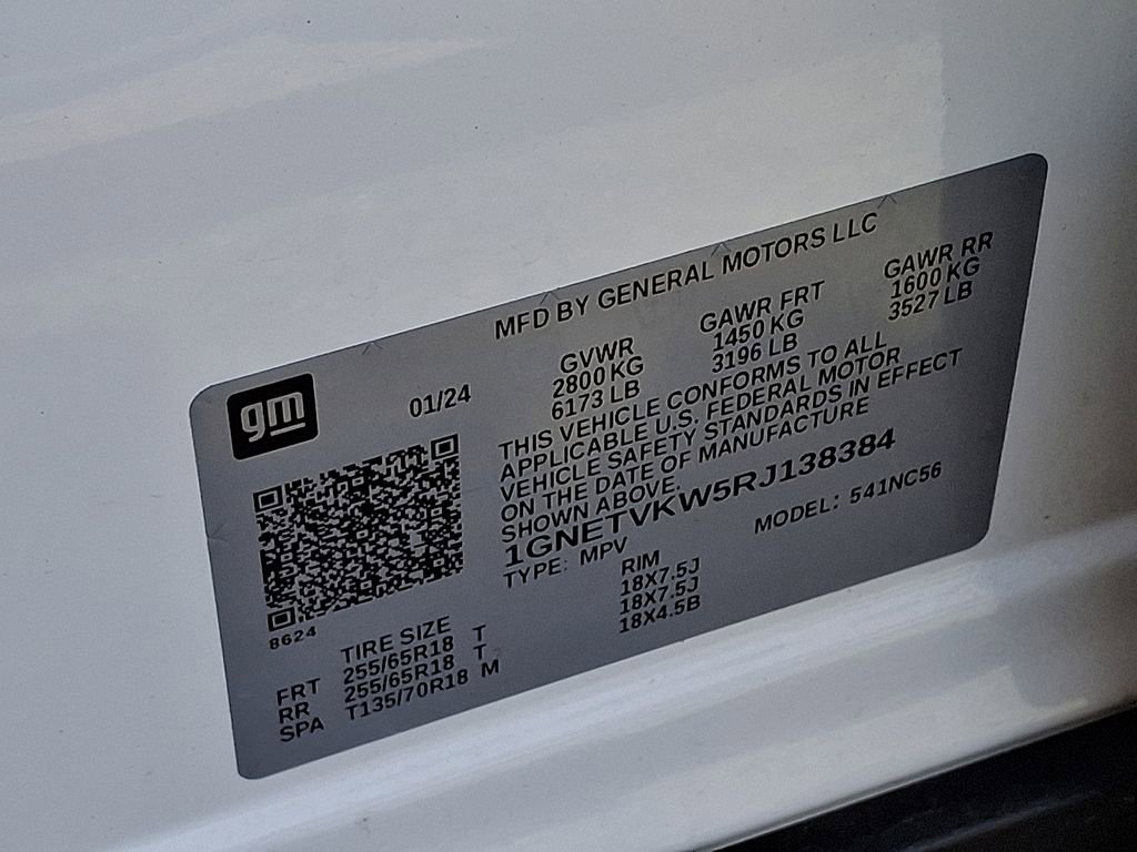 Certified 2024 Chevrolet Traverse LT image 27