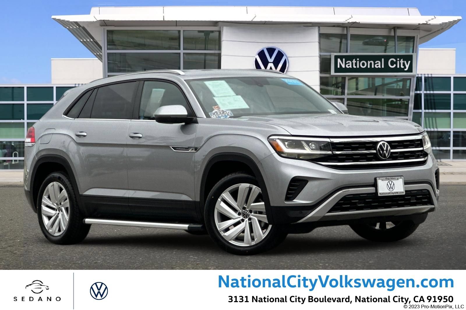Certified 2023 Volkswagen Atlas Cross Sport SE FWD image 1