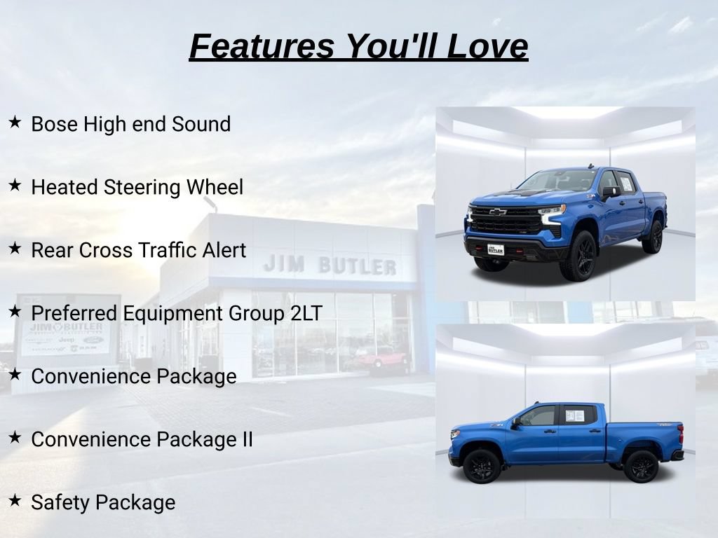 Used 2025 Chevrolet Silverado 1500 LT Trail Boss w/ Convenience Package II AWD/4WD image 27