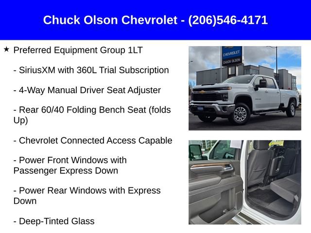 Certified 2025 Chevrolet Silverado 2500 LT w/ Safety Package AWD/4WD image 4