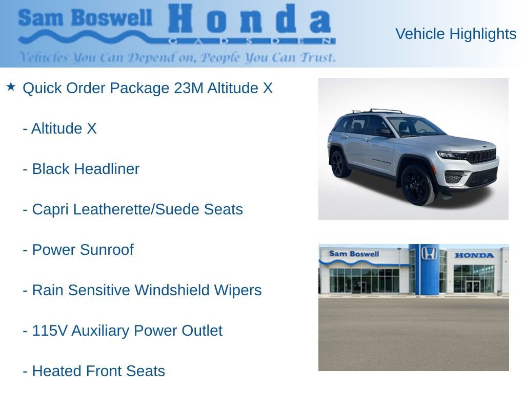 Used 2024 Jeep Grand Cherokee Altitude image 4