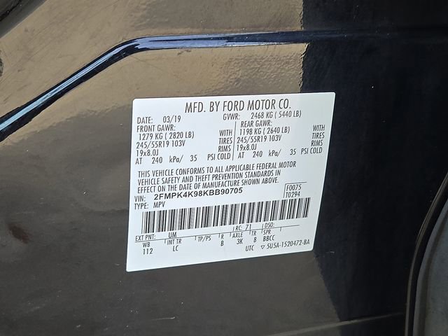 Used 2019 Ford Edge Titanium image 30